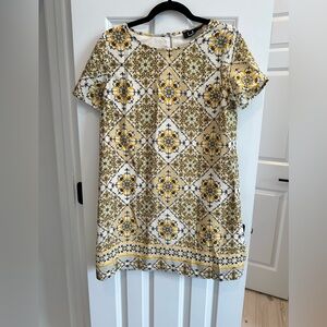 Lulu's shift dress yellow size M